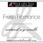 Fresh Romance Soy Candle